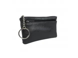 Μαύρο πορτοφόλι - μπρελόκ