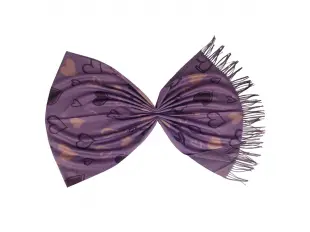 Γυναικείο κασκόλ με καρδιές - Cveti