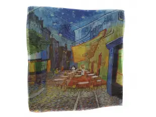 Γυναικείο βαμβακερό κασκόλ - Van Gogh - Cafe Terrace at Night