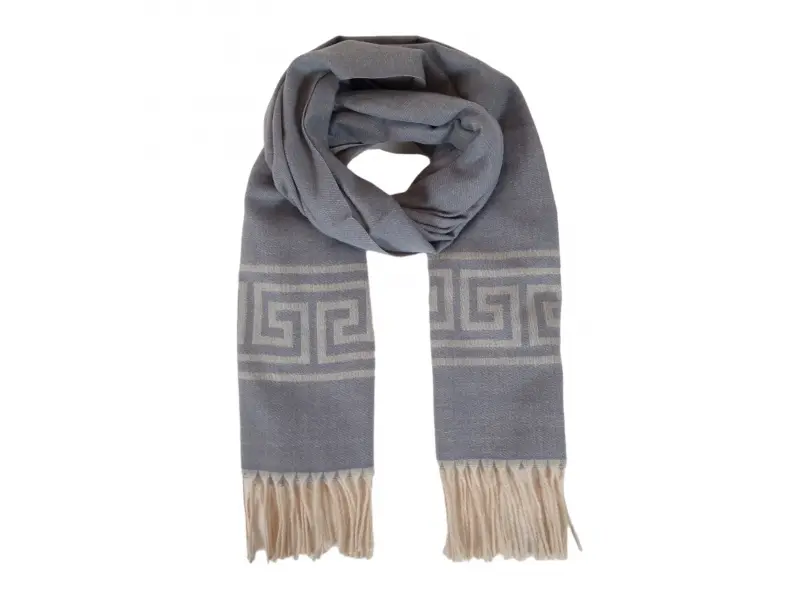 Γκρι γυναικείο κασκόλ - Gucho Γκρι γυναικείο κασκόλ - Gucho