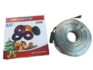 Φωτεινός χριστουγεννιάτικος σωλήνας LED 20 μέτρων Φωτεινός χριστουγεννιάτικος σωλήνας LED 20 μέτρων