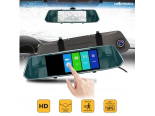 Καθρέπτης αυτοκινήτου με ενσωματωμένο DVR, 6,3", Full HD, Έλεγχος αφής, Κάμερα