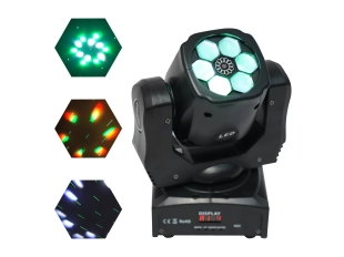 Εφέ σκηνής LED Disco με κινούμενη κεφαλή 6x12W δίοδοι + Laser FS-20183