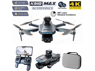 Drone 5G με 4K Κάμερα και Χειριστήριο Συμβατό με Smartphone K918 MAX