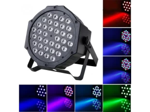 Έγχρωμος προβολέας LED Disco με 35 διόδους / Λάμπα Disco