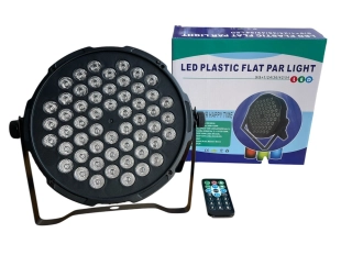 Έγχρωμος προβολέας LED Disco με 54 διόδους DS1814 / Λάμπα Disco