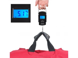 Ηλεκτρονική ζυγαριά έως 50 κιλά.