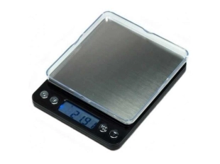 Ηλεκτρονική ζυγαριά έως 500 g. - τετράγωνο