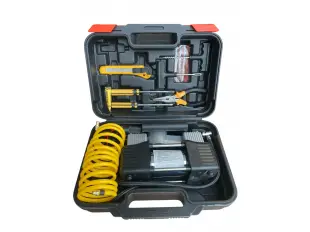 Συμπιεστής αυτοκινήτου με βαλίτσα + κιτ επισκευής ελαστικών