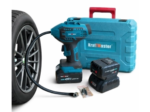 Ασύρματος συμπιεστής ελαστικών KraftMaster, 36V, 150 PSI