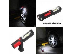 Επαναφορτιζόμενη λάμπα LED έκτακτης ανάγκης 1 + 1 COB USB