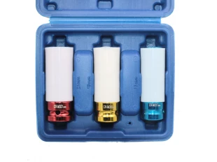 Σετ ένθετα κρούσης 3 τμχ 1/2 CR-MO 17mm, 19mm, 21mm