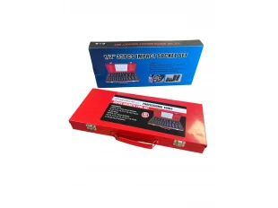 Σετ κρουστικής υποδοχής KRAFTROYAL, 35 τεμαχίων, 1/2, 8 – 32 mm - Βαθύ και κοντό