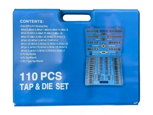 Βρύσες και μήτρες – επαγγελματικό σετ KraftRoyal 110 τεμαχίων