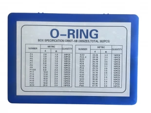 Σετ 382 δακτυλίων από καουτσούκ