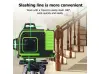4D Construction Laser KraftRoyal 16 Lines (Four Point Green Level Level) Αυτοεπιπεδούμενο