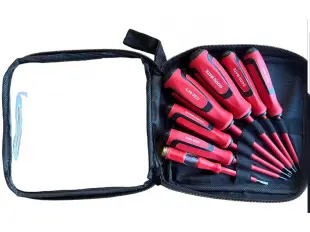 Σετ μονωμένων κατσαβιδιών με μετρητή φάσης 7 τεμ. Σετ μονωμένων κατσαβιδιών με μετρητή φάσης 7 τεμ.