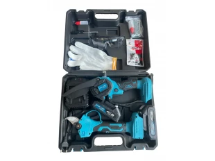 2 σε 1 Σετ ασύρματο κλαδευτήρι χωρίς βούρτσες και κόφτη κλαδιών 36V 8AH 	