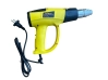 Πιστόλι θερμού αέρα κίτρινο 2000w KraftMaster - εικόνα 2
