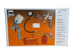 Σετ πνευματικών εργαλείων - 5 τεμάχια, με ταχυσύνδεσμους