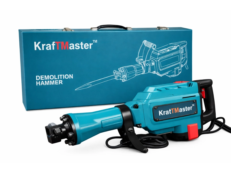 Επαγγελματικό ηλεκτρικό σφυρί 2400W KraftMaster Επαγγελματικό ηλεκτρικό σφυρί 2400W KraftMaster - KraftRoyal 1736-2
