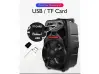 Φορητό ηχείο καραόκε Bluetooth PK-09 με ραδιόφωνο FM, MP3 και ασύρματο μικρόφωνο