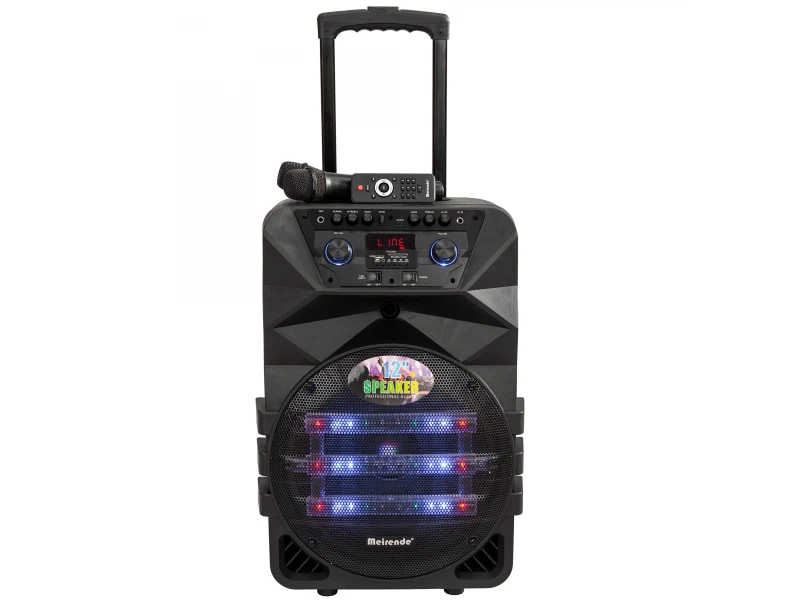 Φορητό μαύρο ηχείο καραόκε Meirende K5-12 12 " Φορητό μαύρο ηχείο καραόκε Meirende K5-12 12 "