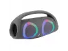 Αδιάβροχο Ισχυρό Ασύρματο Bluetooth Ηχείο Booms Box 3 Mini RGB - Μαύρος