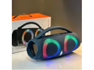 Αδιάβροχο Ισχυρό Ασύρματο Bluetooth Ηχείο Booms Box 3 Mini RGB - Μπλε