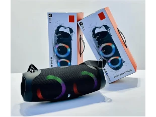 Αδιάβροχο Ισχυρό Ασύρματο Bluetooth Ηχείο Booms Box 3 RGB - Μαύρος