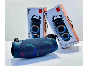 Αδιάβροχο Ισχυρό Ασύρματο Bluetooth Ηχείο Booms Box 3 RGB - Μπλε