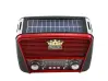 Golon RX-BT455S Solar Retro Radio με Bluetooth και φακό