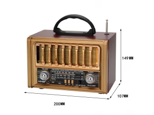 Ραδιόφωνο  NNS NS-8136BT Φορητό Ρετρό Bluetooth, USB, SD, FM, AM, SW