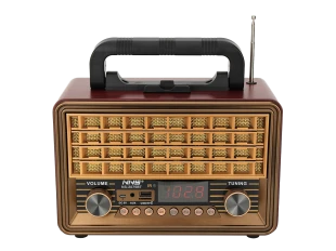 Ρετρό vintage ραδιόφωνο NNS RADIO FM NS-2075BT
