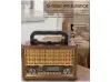 Ρετρό vintage ραδιόφωνο NNS RADIO FM NS-2075BT