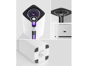 Πρακτικός υγραντήρας αέρα υπερήχων με επτάχρωμο φως νύχτας, 300 ml