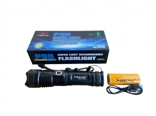 Επαγγελματικός συμπαγής ισχυρός φακός P90 17cm. 90.000 λμ