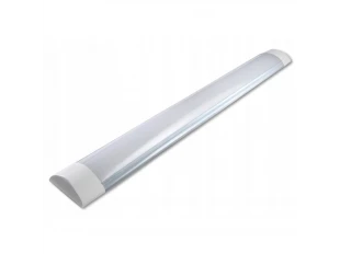Επίπεδη λάμπα LED με ψυχρό λευκό φως 120cm - φθορισμού διπλής σειράς 