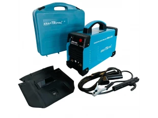 Επαγγελματική ηλεκτρική γεννήτρια inverter KraftRoyal MMA-400A με θήκη - Μπλε