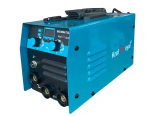 Ηλεκτρική συγκολλητική μηχανή inverter 400A με τροφοδότη καλωδίων 2 σε 1 KRAFTROYAL + ηλιακή μάσκα + ρολό σύρματος