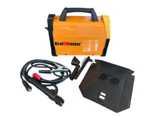 Επαγγελματικό ηλεκτρικό πριόνι inverter KraftMaster MMA-400A με θήκη - Κίτρινο