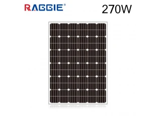 Ηλιακός πάνελ μονοκρυσταλλικός 270W RAGGIE 12V 1665x920x35mm.