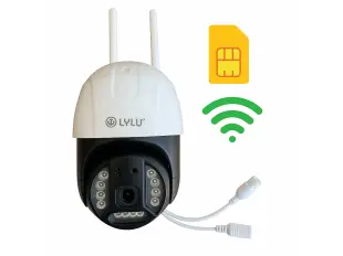 Εξωτερική περιστρεφόμενη ασύρματη κάμερα με κάρτα Sim, V380PRO