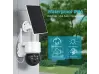 Ηλιακή κάμερα WIFI με ηλιακό πάνελ PTZ 360, 1080P, Full HD, έγχρωμη Night Vision