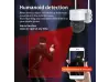 Ηλιακή κάμερα WIFI με ηλιακό πάνελ PTZ 360, 1080P, Full HD, έγχρωμη Night Vision