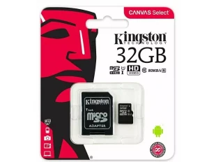 Κάρτα μνήμης MicroSD Kingston 32 GB Class 10 + Προσαρμογέας SD