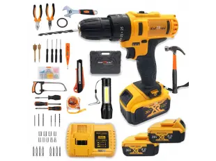 Ασύρματο κατσαβίδι KRAFTRoyal 36V + 111 ανταλλακτικά και θήκη