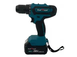 Ασύρματο κρουστικό κατσαβίδι KraftRoyal 36V 8.0Ah - πλήρες με δύο μπαταρίες και φορτιστή