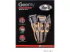 Πολυλειτουργικό τρίμερ GEEMY GM-595, 3 σε 1, αδιάβροχο, μαύρο/χρυσό
