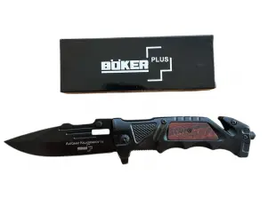 Κυνηγετικό μαχαίρι BOKER PLUS, ανοξείδωτο ατσάλι, 23 cm, μαύρο